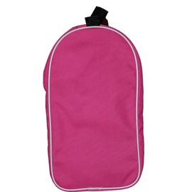 BOOT BAG FOOTBALL RUGBY TOILETRY SPORTS SCHOOL TRAVEL SHOE BAG (Pink)
