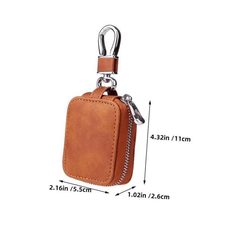 jojofuny Earbud Case Cover Keychain Clip Portable Earphone Holder Compatible