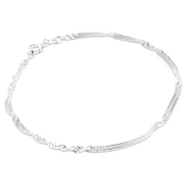 Women’s And Girls’ 925 Silver Bracelet With Gift Box, Made in Germany, Silver, Silver