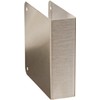 Don-Jo 70-CW 22 Gauge Stainless Steel Blank Wrap-Around Plate with