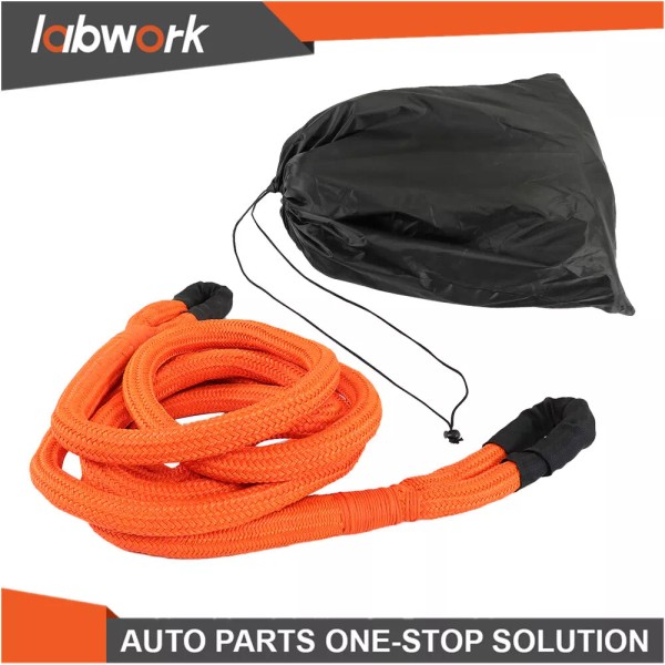 Labwork 1"x20' Recovery Kinetic Tow Rope 48000 LBS Energy Truck