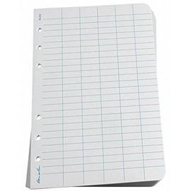 Rite in the Rain Weatherproof Loose Leaf Paper, 4 5/8" x 7", 32# White, Level Pattern, 100 Sheet Pack (No. 312)