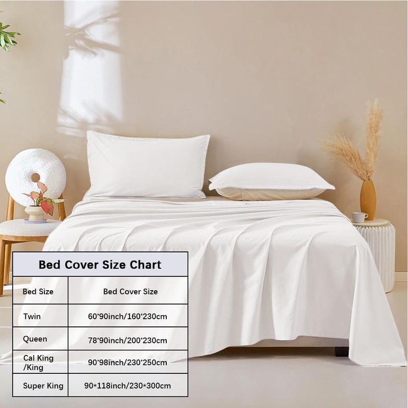 DUJUIKE 100% Waterproof Protective Blanket or Liner for Bed, Mattress