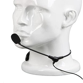 headset microphone kit, hanging on neck, for speech