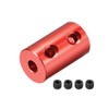 sourcing map Shaft Coupling Connectors 4 mm to 5 mm