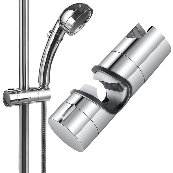 Noaxylic 2 Stück Universal Duschkopfhalterung für Duschstange, für Slide Bar