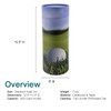 Silverlight Urns Golf Scattering Tube, Biodegradable Cremation Urn to Scatter