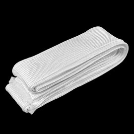 Namvo 25mm High Temperature Fiber Sleeve, Thermal Insulation Sleeve with 2 Hose Clamps for Air Conditioning Condensate Hose, Exhaust Hose