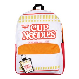 Bioworld Nissin Ramen Cup Noodles More Than A Soup Travel Backpack With Padded Laptop Pocket