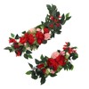 Wedding Arch Draping Artificial Flower Multifunctional Wedding Welcome Signs Floral