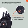 HKM by Reiterladen24 Professional Riding Gloves, Nubuck Imitation Leather, black,