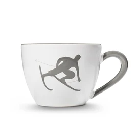Gmundner Keramik Toni Grey Maxima Tea Cup 0.4 L Comes in a Gift Box, 0342TTMA12 K