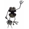 Welded Metal Art Gnome Be Gone BBQ Griller