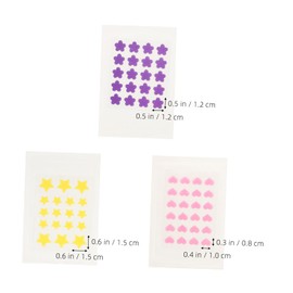 Beavorty Pcs Heart Shape Patches for Face Hydrocolloid Pimple Stickers Alternative for Zits
