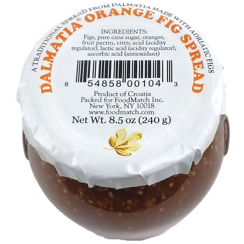 Dalmatia, Dalmatia Orange Fig Spread, 8.5 Ounce