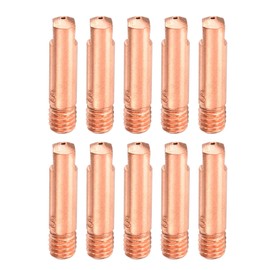 HARFINGTON 10pcs MIG Welding Gun Contact Tip 0.030" Copper MIG Welder Contact Tips Welding Gun Replacement Accessories for MB-15AK MIG Welding Torch