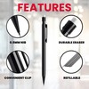 SOMCO - Pack of 5 Mechanical Pencils - 0.5mm Refillable