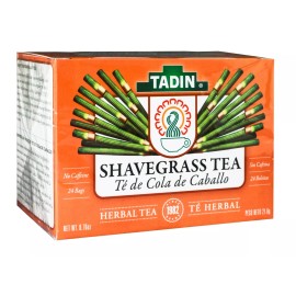 Tadin Shave Grass Herbal Tea, (Cola de Caballo), 24 bags  (3 BOXES) 11/2025