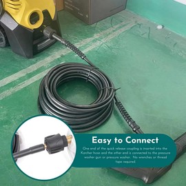 fits Karcher Hose Connector Adapter - M22 14mm Quick Connect Adapter Fitting for Karcher Hose Connector Gun and Pressure Washer - Release Adapters for Karcher's K2 K3 K4 K5 K6 K7 Female Fittings