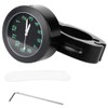 Nikou Motorcycle Handlebar Clock, Waterproof Aluminum Alloy Handlebar Mount Clock