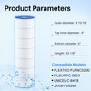 TPREAD Pool Filter Replaces Jandy CS200, PJANCS200, Ultral-B9, R0462400, Unicel