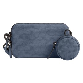 Coach Charter Slim Crossbody, Washed Chambray