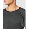 CMP - Felpa uomo senza cuciture, Nero, S/M