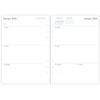 newestor 2026 Weekly Planner Refill for A5 Ring Binder, 6