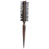Gentle stimulation, reduces static electricity and does not damage hair, wood grain style boar bristle sword roll brush