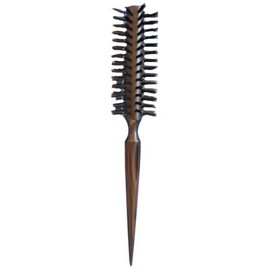 Gentle stimulation, reduces static electricity and does not damage hair, wood grain style boar bristle sword roll brush