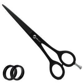 YNR Hairdressing Barber Hair Scissor for Professional Hairdressers Barbers Stainless Steel Hair Cutting Shears - for Salon Barbers, Men, Women, Children and Adults (5.5 Inches)