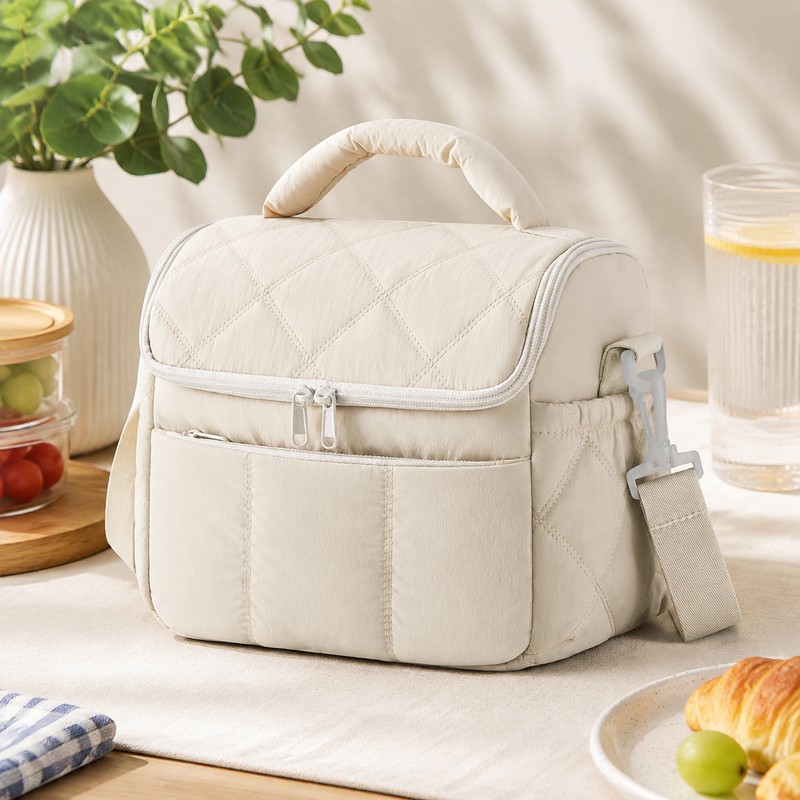 Insulated Lunch Bag for Work & Outdoor Picnic – Leakproof