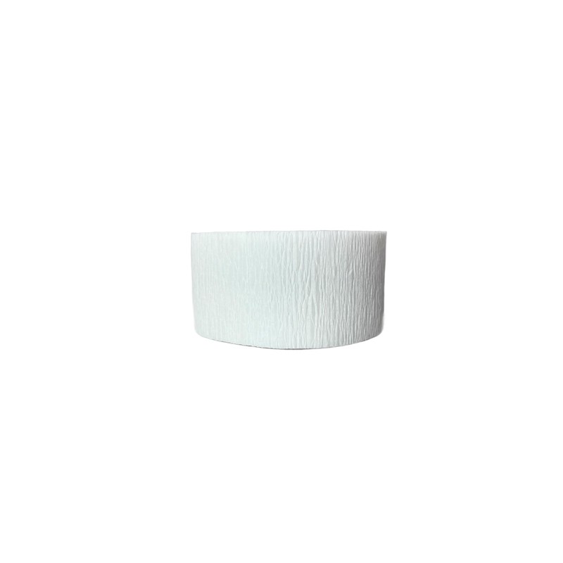 BLACK and WHITE Crepe Paper Streamers (2 Rolls Each Color)