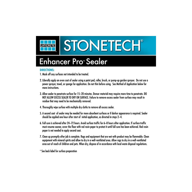 STONETECH® Enhancer Pro™ Sealer, 1 Pint/16OZ (473ML) Bottle