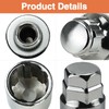 M12 x 1.5 Wheel Lock Lug Nuts for Toyo-ta and