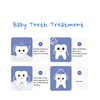 Baby Tooth Fairy Box Keepsake for Lost Tooth, Dinosaur Tooth