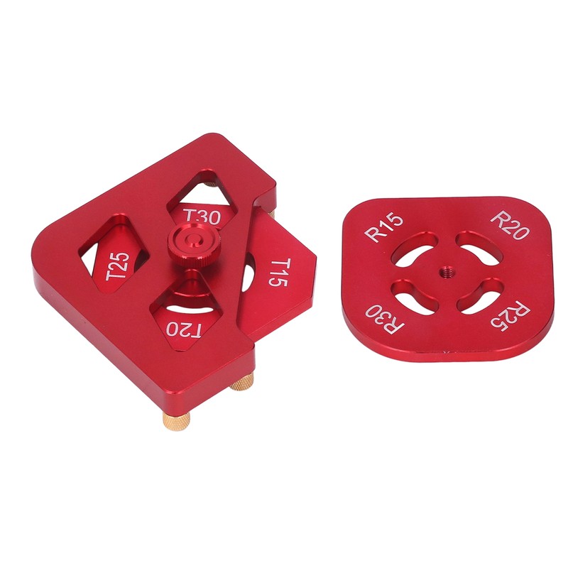 Router Template Aluminium Alloy Round Corner Radius Jig Tool Set
