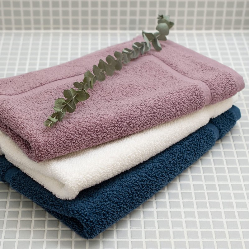 Bloom Imabari Towel Certified Leon Bath Mat Set of 2