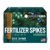 SimplyGro Fertilizer Spikes for Evergreen Trees & Shrubs (24 Spikes