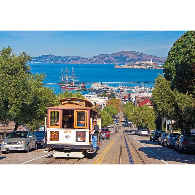 San Francisco DBL PZL 500 pc Double-Sided Jigsaw Puzzle