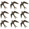 Antique Brass Eagle Drawer Knobs Vintage Bird Handles Decorative Metal