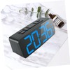 Ciieeo LED Alarm Clock with Music and Snooze Brightness Modern