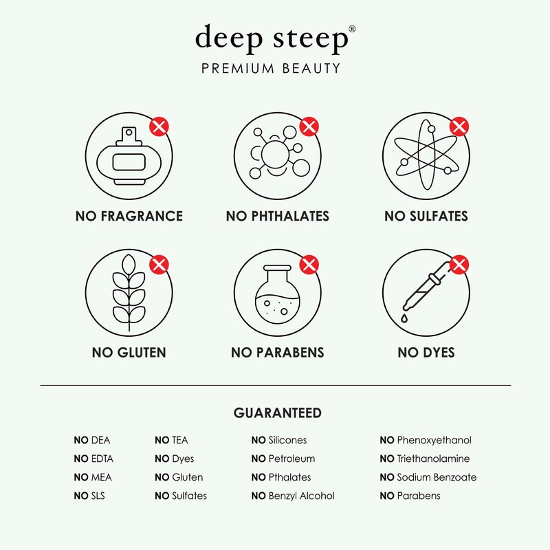 Deep Steep Skincare - Vitamin C Face Cleanser, 7.8 oz