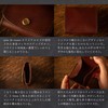 Am De Mas CP-045 Men's Compact Coin Case, Genuine Leather,