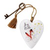 Demdaco Joy Ride Art Heart Ornament