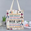 FOTAP Hamilton Quotes Gift Rise Up Tote Bag Hamilton Musical