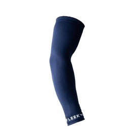 [FLEEK] Arm Sleeve 2.0, Midnight Navy, Compression Arm Cover, Arm Compression, Football, Basketball, Volleyball, Soccer, Tennis, Running (One Arm), midnight navy