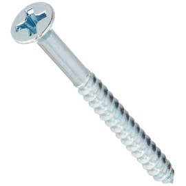 The Hillman Group 35049 Flat Head Phillips Wood Screw, 6 x 1 1/2-Inch, 100-Pack