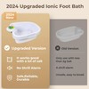 MSFOOT Upgraded Ionic Foot Bath Detox Machine, Foot Spa Bath