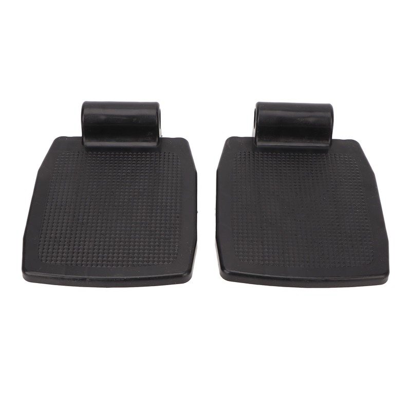 2pcs Wheelchair Footplate Plastic Ergonomic Wheelchair Footrest Pedal Replacement Accessory